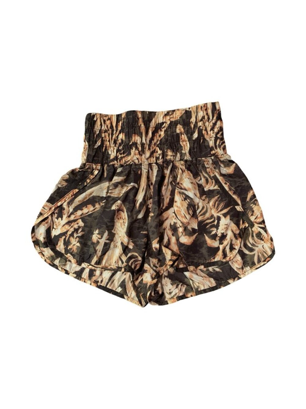 Free People The Way Home Printed Shorts Black Combo Athletic XS Athleisure Light - Picture 2 of 7